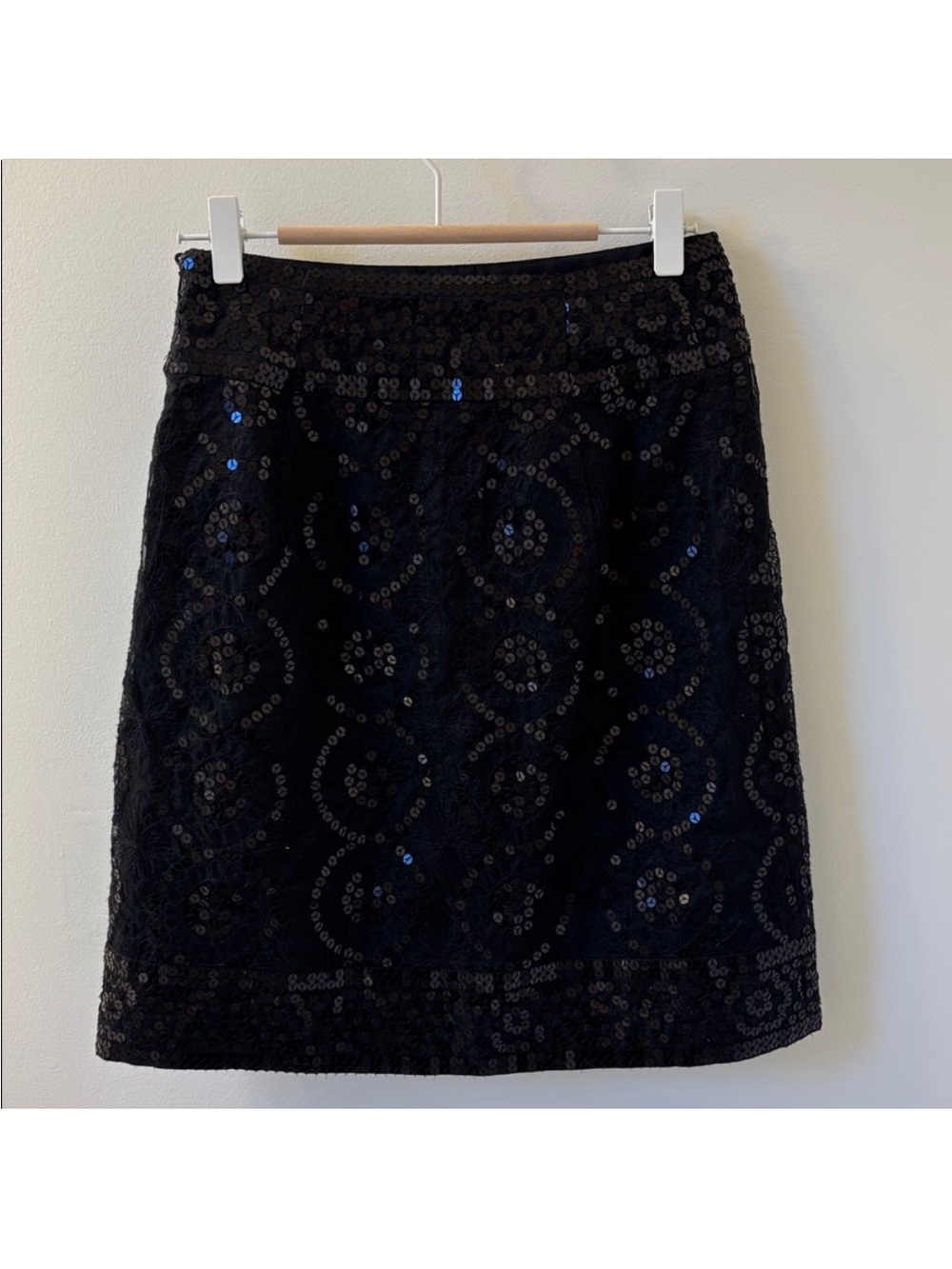 NWOT Tory Burch sequined/embellished evening skirts size 2 maximalist luxury